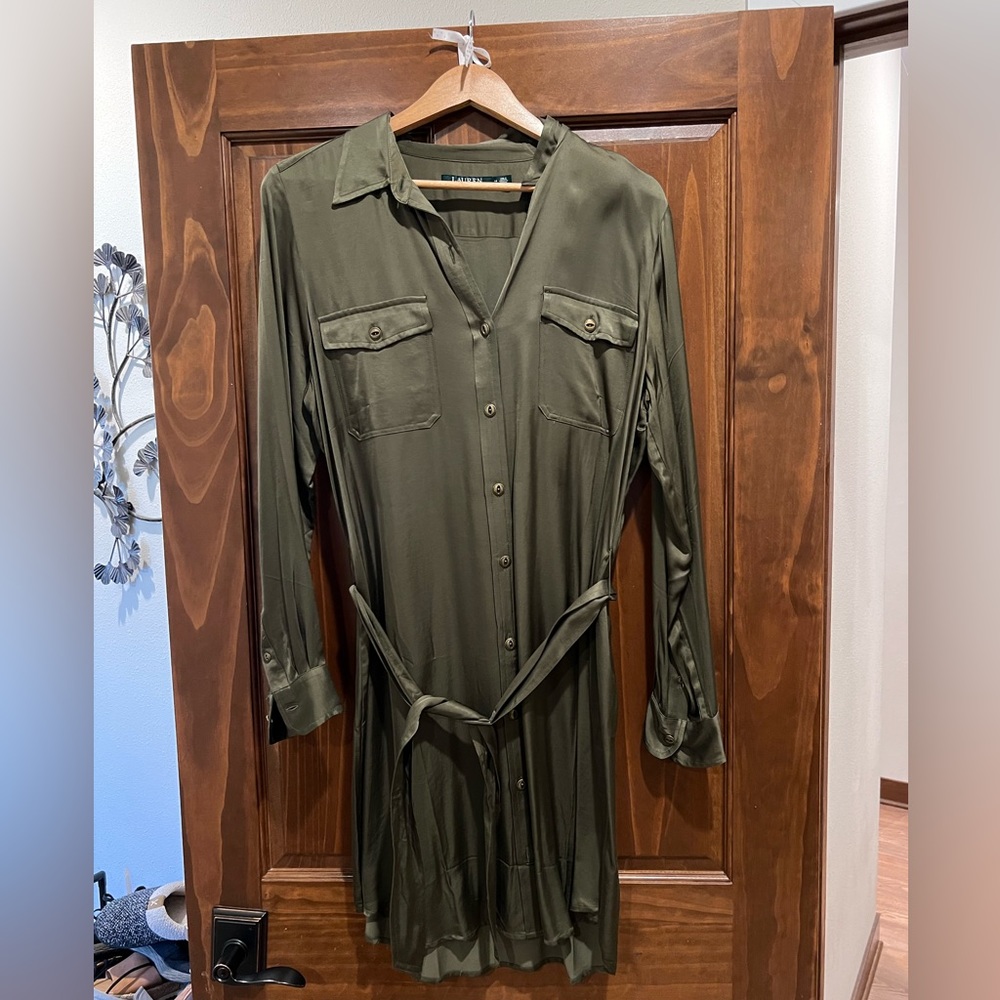 Lauren Ralph Lauren shirt dress.